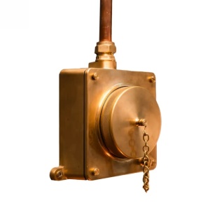 Chelsea Solid Brass 1 Gang IP65 Outdoor 13A Socket
